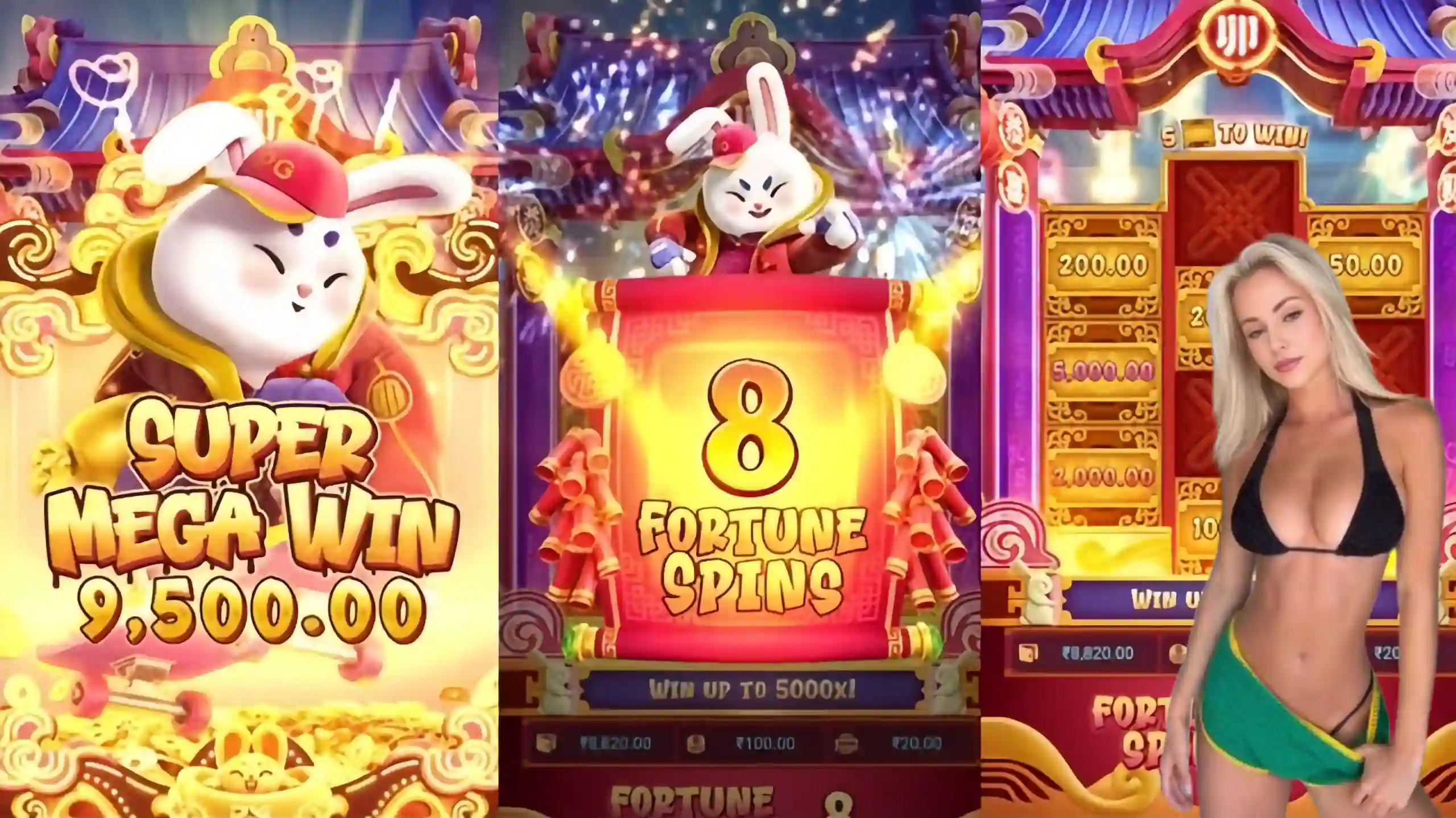 Wild Expansivo Fortune Rabbit pgpp - Coelho Dourado que Expande